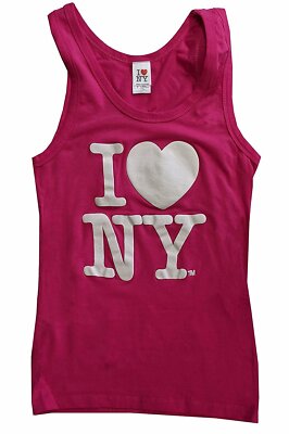 I Love NY Tank Top Ladies Heart Logo Womens New York City | eBay