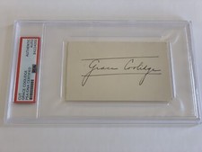 Grace Coolidge First Lady Signed Autograph Cut PSA DNA j2f1c