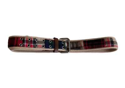American Eagle Wool Blend Canvas/Leather Belt Size M | eBay display picture 1