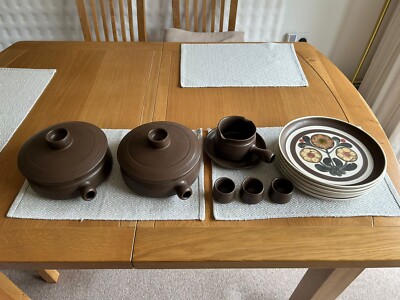 Old Denby Dining Set Vintage Denby Dinner Set UK