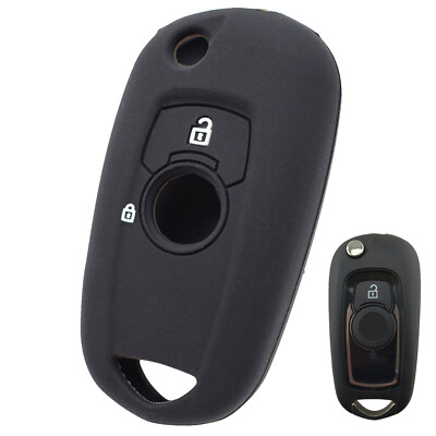 Hülle Für Opel Autoschlüssel | Klappschlüssel-Etui TPU – Weiß Mit Schlüsselbund