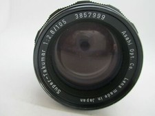 Asahi Opt. Pentax Super Multi Coated Takumar 105mm f/2.8 excellent WORKING  