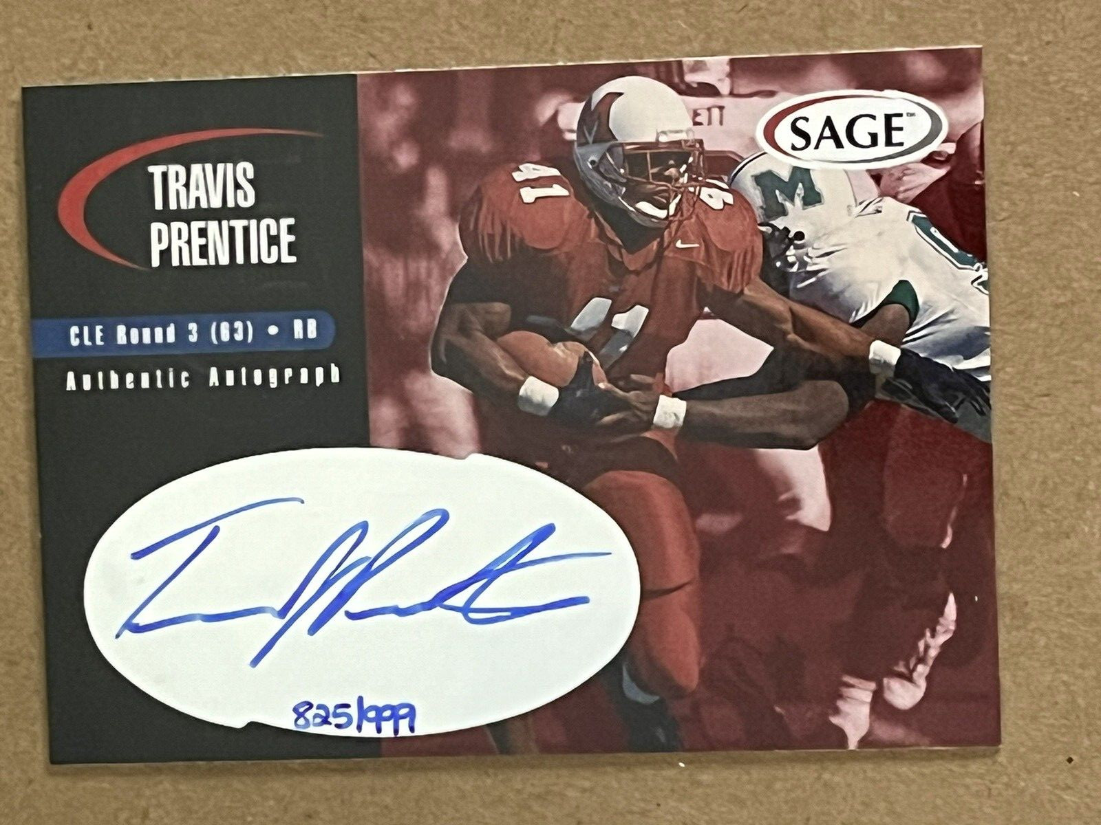 Travis Prentice SA-GE Autographs #A36 Base