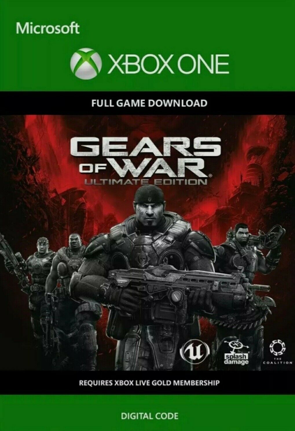 Gears Of War 4 Ultimate Edition - Xbox One (Steelbook) (Sem Codigo