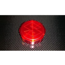 Suzuki S CANDY RED Brake Reservoir Cap - GSXR SV650S SV1000S TL1000S TL1000R