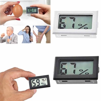 Hygrometer Digital Indoor Humidity Gauge With Temperature Meter Sensor 