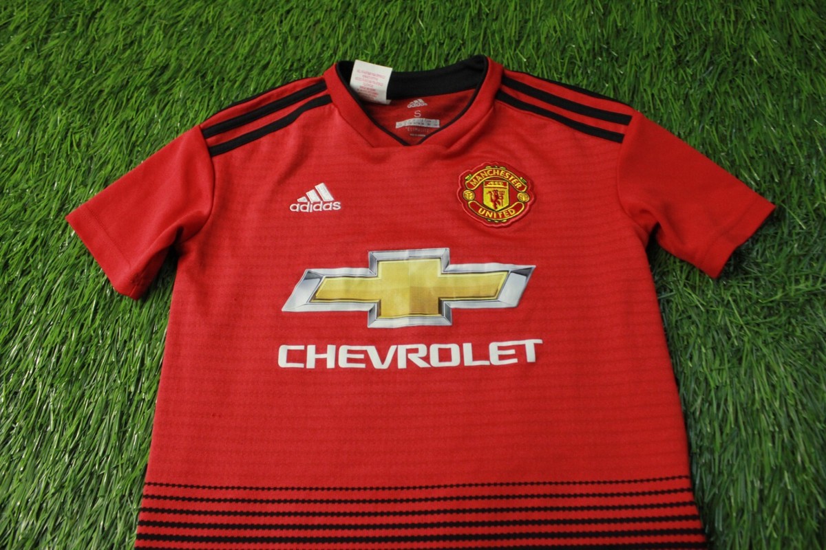 MANCHESTER UNITED 2018/2019 FOOTBALL SHIRT JERSEY HOME ADIDAS