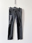 ⭕ 80s Vintage Modzart London skinny Punk pants : crust biker jacket leather 90s — photo 1