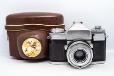 Appareil Photo Argentique ZEISS IKON Contaflex IV + Tessar 50mm f/2,8 + HOUSSE