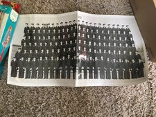 US Naval Navy Photograph Panoramic Picture Military 1943 Company 692 Reg 3 B 10