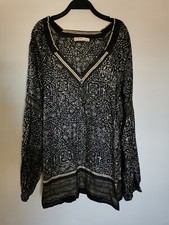 LIU JO Abito Vestito Bianco-Nero Donna Manica Lunga 