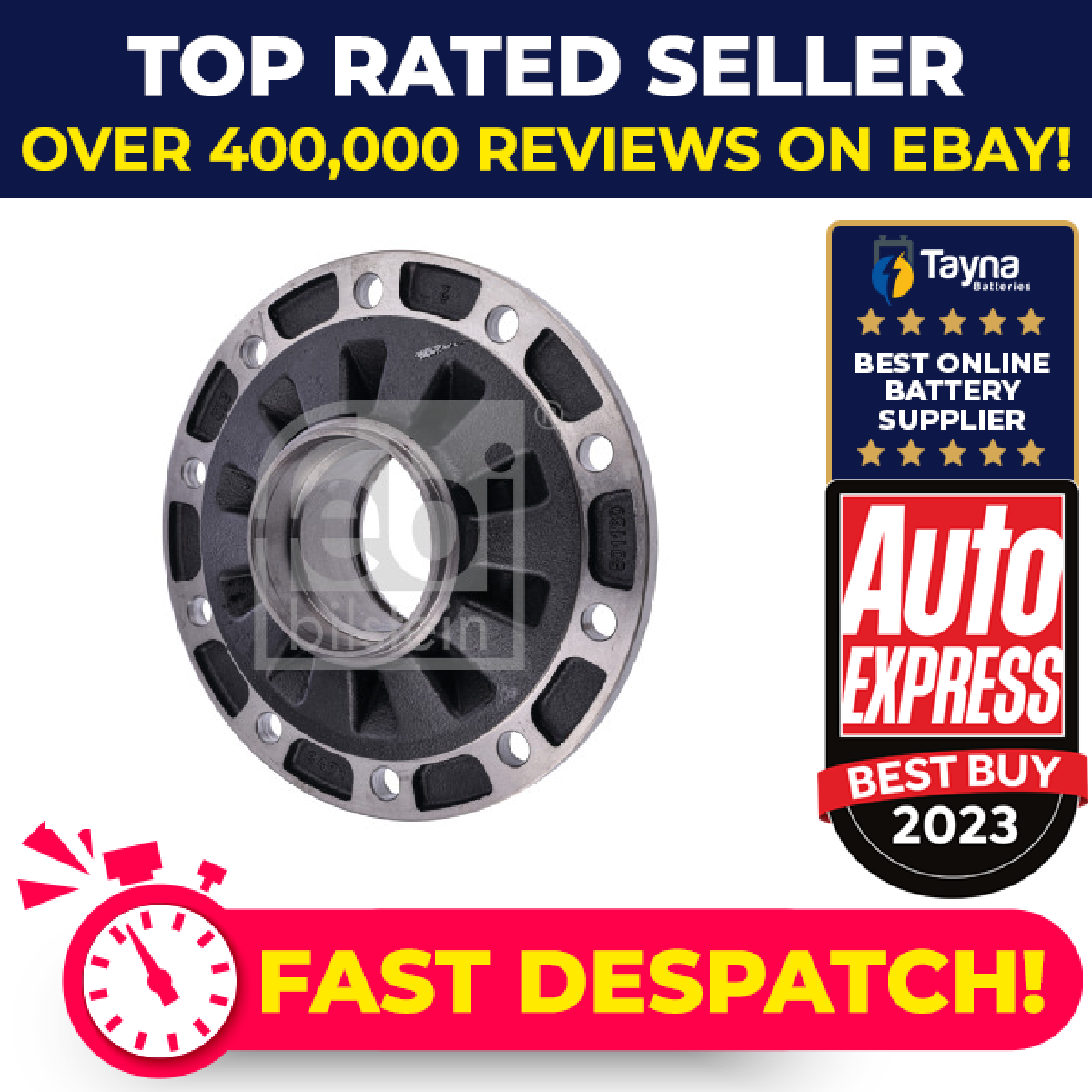 Wheel Hub Rear 184427 Febi 3307304300SK1 3307304301SK1 3307304302SK1 Quality New