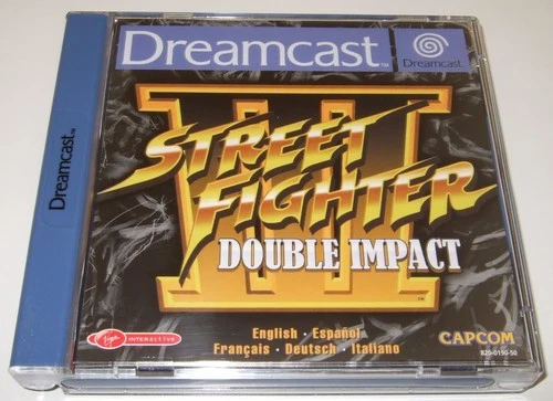 Sega Dreamcast - Streetfighter III: Double Impact - complete