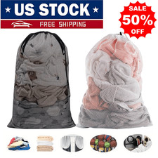 Mesh Laundry Bag with Drawstring Closure for Blouses, Socks, Stockings Underwear