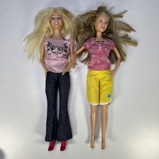 Disney - Blonde Hannah Montana Doll Miley Cyrus - 2007 Lot