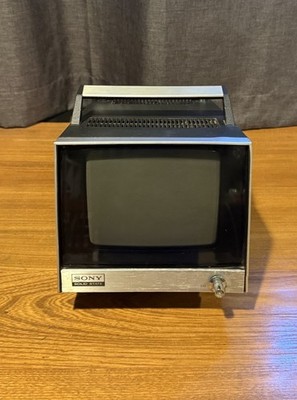 Sony TV-720U Portable Transistor Solid State Television Vintage