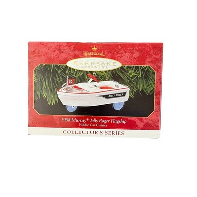 1999 Hallmark Ornament 1968 Murray Jolly Roger Flagship Kiddie Car Classics #6