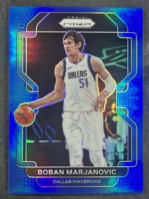 2021-22 Panini Prizm Boban Marjanovic Blue Prizm /199 #167