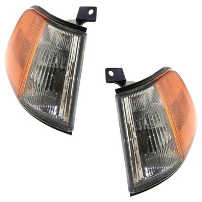 Pair Corner Light 90-91 Honda Civic Base CX SI DX D15B1 D16A6 D15B2 HO2551104