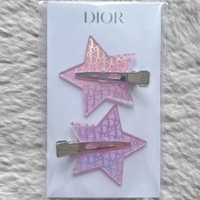 Dior Hair Clip Hairpin Backstage Pink Star 2026 NEW Rare Sealed