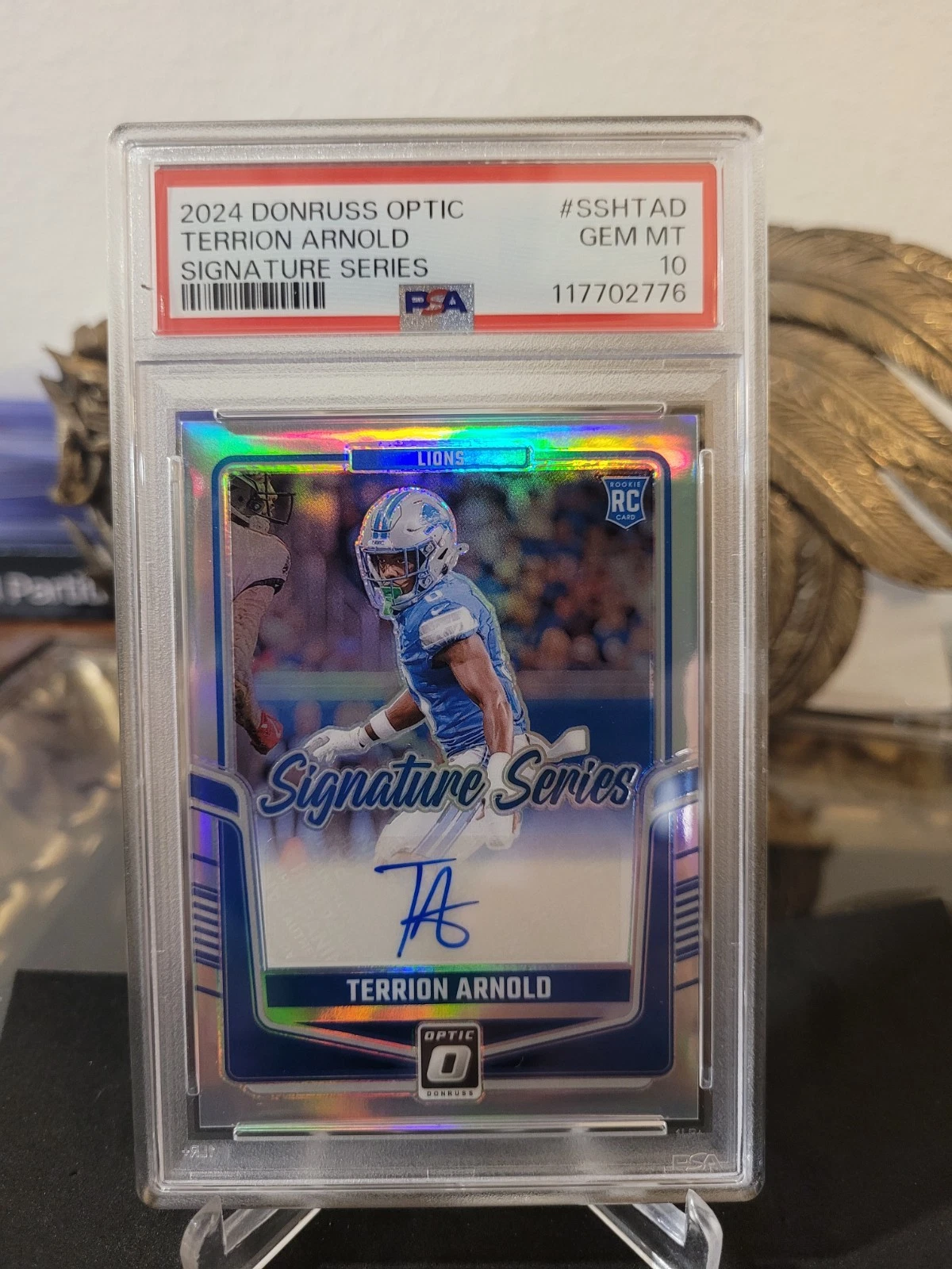 Terrion Arnold Panini Donruss Optic Signature Series #SSHTAD Base