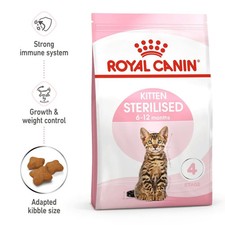 Royal Canin Kitten Sterilised Dry Food - Bag Size : 3.5kg 12.60 per kilo