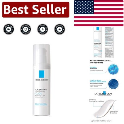 Toleriane Sensitive Fluide: Fast-Absorbing Oil-Free Moisturizer for Sensitive...
