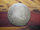 UNITED STATES 1800's BUST HALF DOLLAR - DATE WORN AWAY, OTHERWISE IDENTIFIABLE