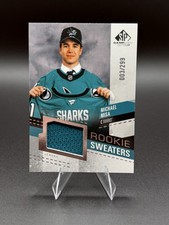 2025-26 Upper Deck SP Game Used Michael Misa Rookie Sweaters Patch /299