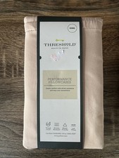 Threshold 2 Count Performance Pillow Case King Size Pink Blush - New