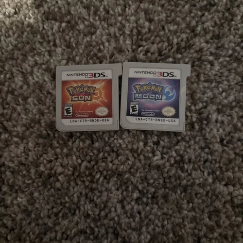 New ListingPokémon Sun And Moon 3Ds Game Cartridge Only Works Tested! Used