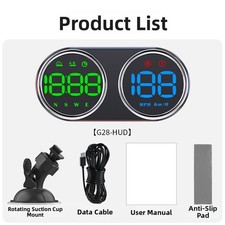 Windshield-Mounted HUD with High-Definition Output and Ambient Light Adaptation