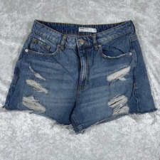 Garage Denim Blue Sz9 Denim Womens Shorts