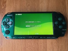 Sony PSP-3000 PSP 3000 Console Spirited Green SG Working Tested English language