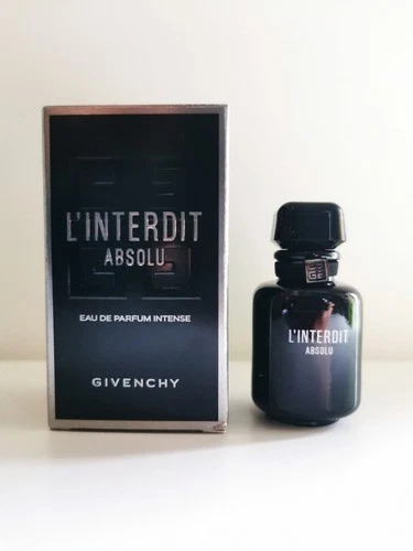 MINIATURE GIVENCHY L'INTERDIT ABSOLU EAU DE PARFUM 0.34 OZ 10 ML NEW