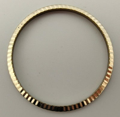 Rolex Datejust 18ct whitegold bezel for Ref. 1601/1803 36mm models, 1960s-1980s