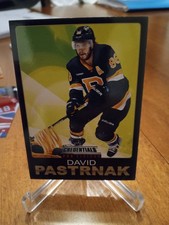 2023-24 Upper Deck Credentials Pro Visions David Pastrnak #3 of 10 SP CASE HIT