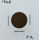 1868 U.S. Indian Head Penny Cent Type Coin
