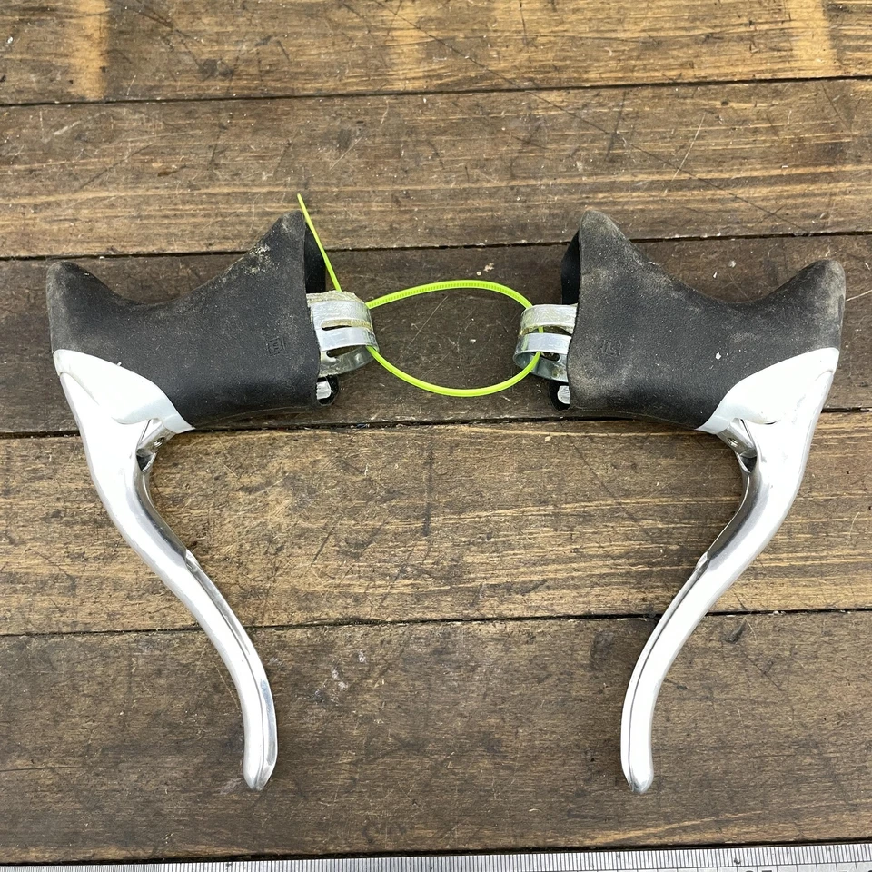 De colección Shimano RSX BL-A410 Palancas de Freno Nuevo de Lote Antiguo Bicicleta de Carretera Barra Drop Japón Par Foto 2 de 4