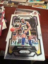 2023-24 Panini Prizm #185 Magic Johnson  Prizm Los Angeles Lakers