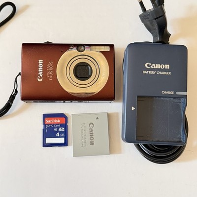   canon digital ixus 80 is - weinrot