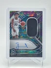 TRE JONES 2020-21 SPECTRA RPA ROOKIE PATCH AUTO CELESTIAL /99 #205 SPURS Q7504