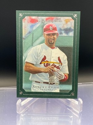 2007 UD Masterpieces Green Linen #49 Albert Pujols