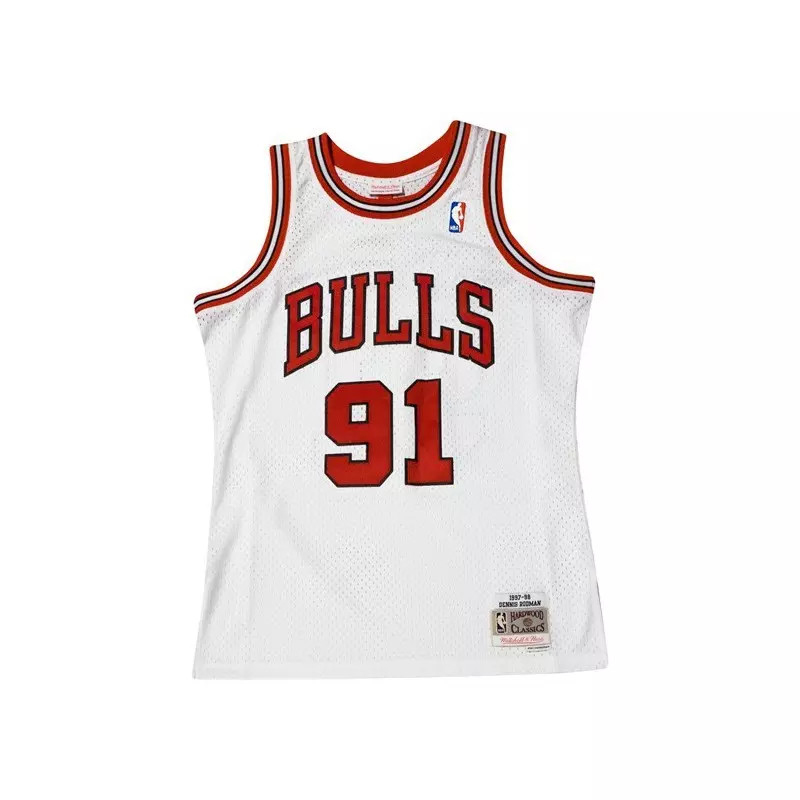 Maillot NBA Chicago Bulls Dennis Rodman pour Style Streetwear Vintage et Matchs d'Été