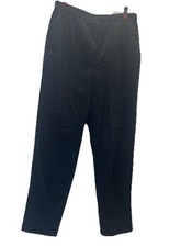 Talbots Women  s Black Stretch Dress Pants Size 6 Straight Leg Workwear