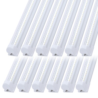 20 Pack 4FT 42W LED Linkable Shop Ceiling Light Super Bright Daylight 5000K