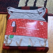 Holiday Style Family Pajamas Two-piece PJ Set Girls Size 6/6x