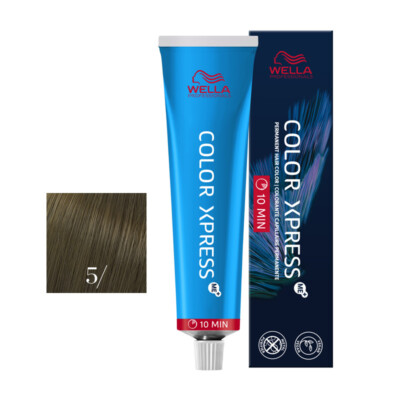 Wella Haarfarbe Color Xpress 5/ Hellbraun 60ml - 10 Minuten Haarfarbe