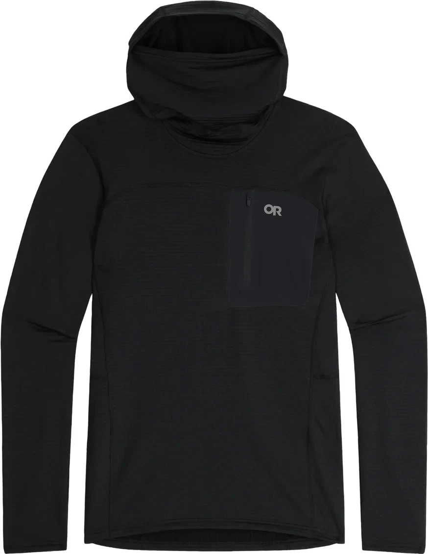 Outdoor Research Vigor Grid Fleece Pullover Hoodie Mens BLACK - NEW NWT!
Opens in a new window or ta