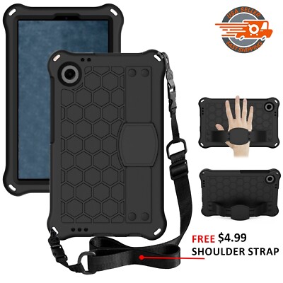 For Blackview Tab 60  8.7'' 2023 EVA Honeycomb PC Tablet Case Hand Strap Cover